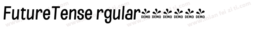 FutureTense rgular字体转换